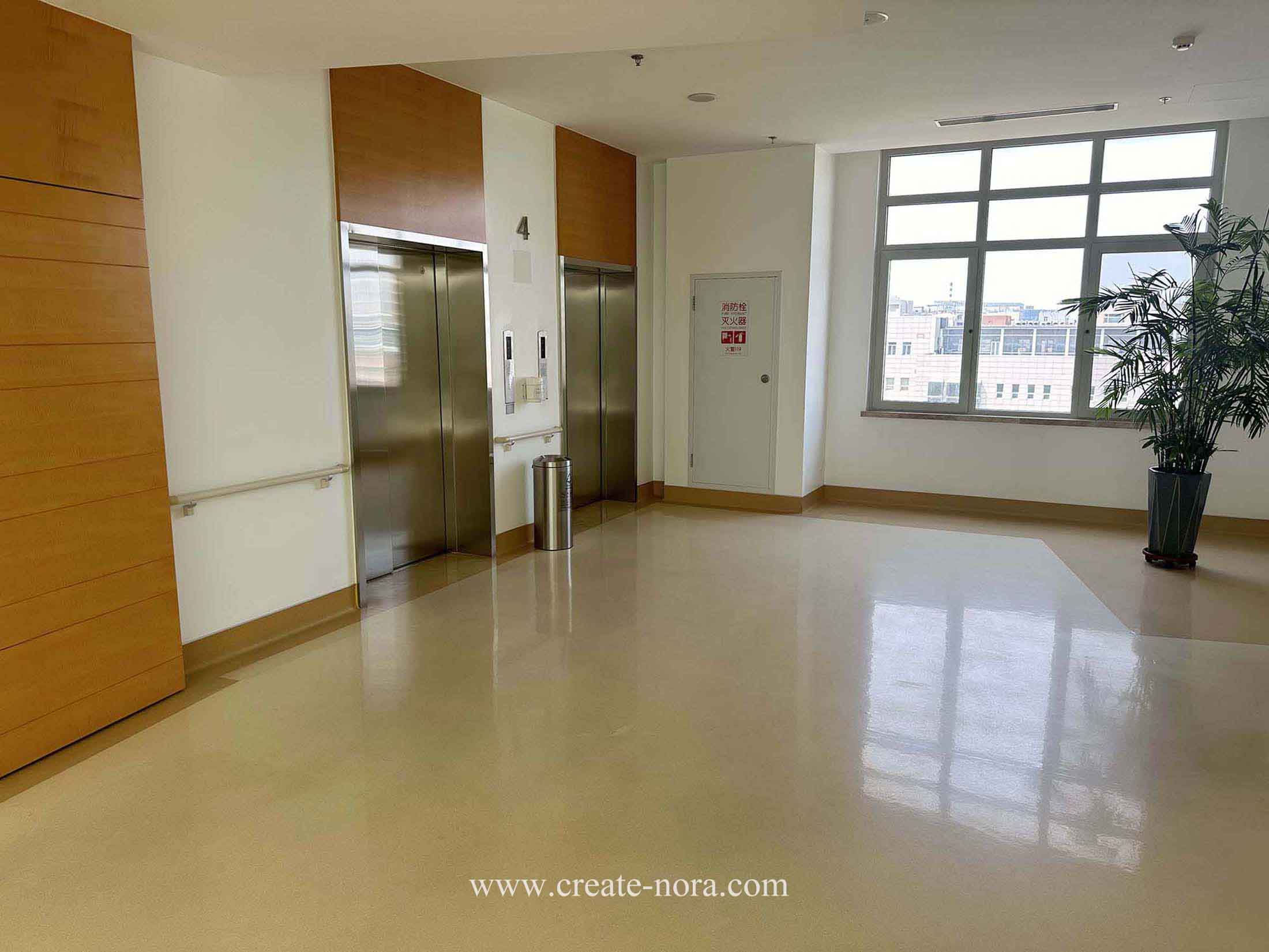 the photo of nora rubber flooring in VITUP International Hospital 6